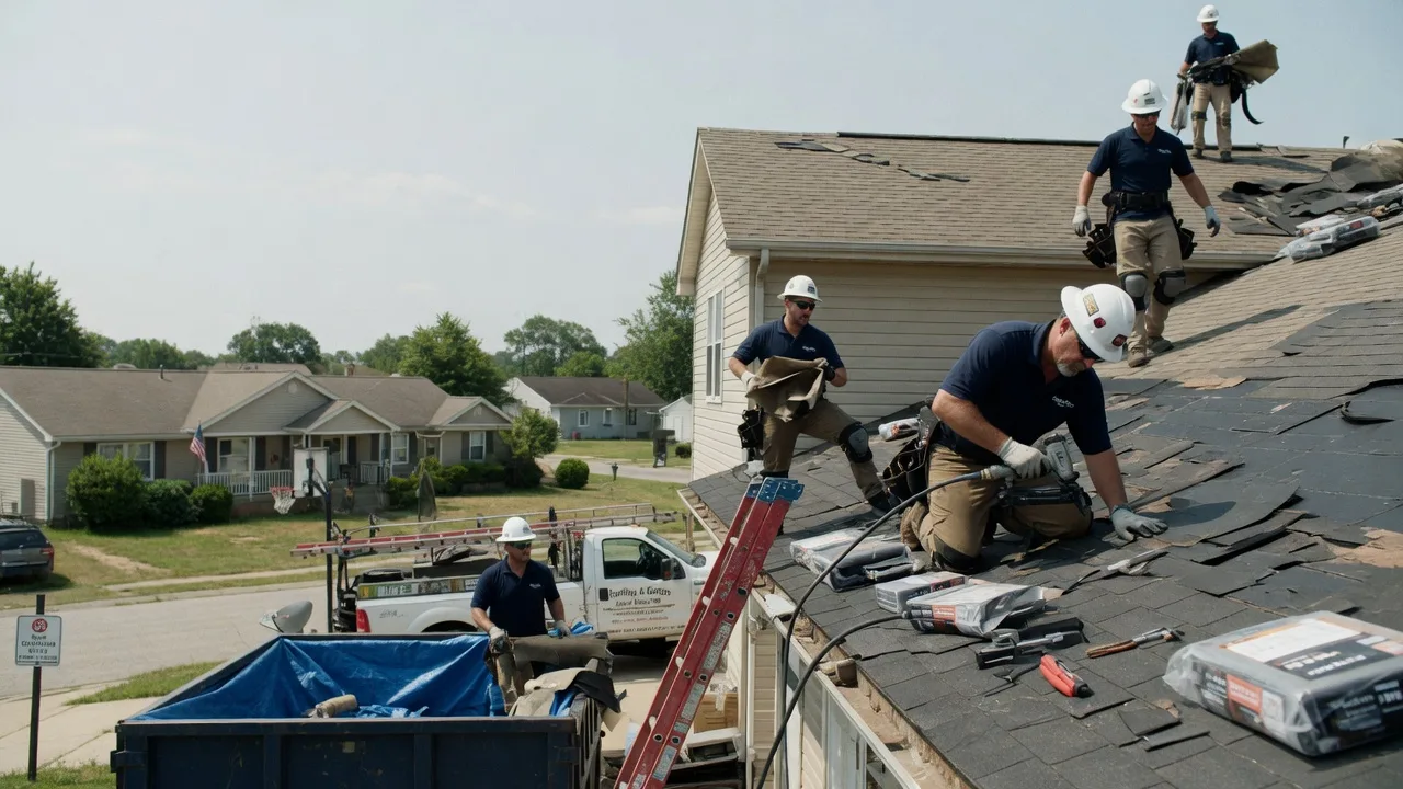 Roof Replacement in Muscle Shoals, AL near me